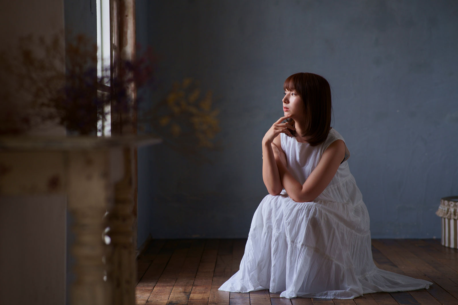 Foreground bokeh | Model: Rina Kitagawa